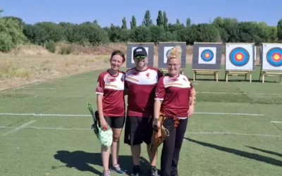 Tres integrantes del CD de Tiro con Arco participarán en el Campeonato de España