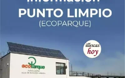 Horario del Punto Limpio de Illescas para los próximos días y fin de semana